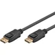DisplayPort 1.4 (M/M) 1m 8K Certified 32,4Gbit/s kabel