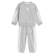 ADIDAS SPORTSWEAR Športna trenirka Essentials pegasto siva/bela