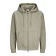 JACK & JONES Jopa na zadrgo JJEACE pastelno zelena