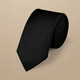 Vrhunska svilena kravata Charles Tyrwhitt Slim Silk Tie — Black