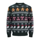 JACK & JONES Pulover JJXmas Santa karamel/jelka/ognjeno rdeča/bela