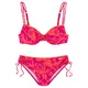 VENICE BEACH Bikini oranžna/roza