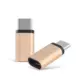 Adapter Type-C muski na Micro USB zenski roze zlatni