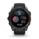 GARMIN GARMIN Fenix 8 – 51 mm, AMOLED, Skrilasto siv model s črnim silikonskim paščkom, (21365643)