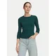 Tommy Jeans Bluza Essential DW0DW17387 Temno zelena Slim Fit