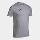 CAMISETA MANGA CORTA ATENAS GRIS CLARO NEGRO M