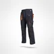 Sara Workwear Delovne hlače KING grafitno-oranžne M (46)