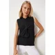 Happiness Istanbul Womens Black Bow Knit Sweater