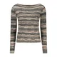 Desigual Pulover kremna / siva / antracit / staro roza