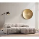 Atelier del Sofa Ugaona garnitura Petite, 190x160 cm, Krem