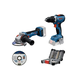 Bosch GSR 18V-65 + GWS 18V-11 + 45-delni set bitova, akumulatorski set ( 0615A50091 )