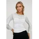 Trend Alacati Stili Ženska bluza dugih rukava Alc-X12965, Bela