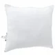 Vidaxl Vzglavnik z blazino Bela 51 x 51 x 20 cm Bombaž in poliester