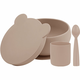 Minikoioi Dining Set BLW I set pribora za jelo Bubble Beige