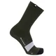 Mammut All-Mountain Targeted Cushion Merino Crew ponožky, dark marsh/white (EU 39-41)