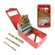 Silver Tools Set 29 HSS svedri v škatlici – titan