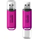 ADATA C906/32GB/USB 2.0/USB-A/Růžová