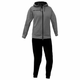 TUTA KING STAR DONNA FELPA GRIGIO CHIARO/NERO Tg. XL