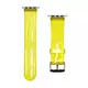 Transparent Apple Watch Sport Silicone Strap 38/40/41mm zuti