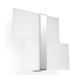 Sollux SL.0187 - Zidno svetlo MASSIMO 2xG9/40W/230V bela/hrom