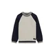WE Fashion Majica marine/pegasto siva