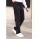 Trendyol Black Mens Baggy Fit Jeans Trousers