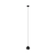 LED luster na sajli MIDWAY 1xGU10/4,8W/230V crna