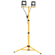 vidaXL LED reflektor s stojalom 2x50 W toplo bel