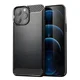 Futrola Carbon Shield TPU za Apple iPhone 13 Pro - Crna KP9987