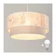 Brilagi- LED Dečiji luster na sajli BOBO 1xE27/10W/230V pr.40 cm krem./siva/král.