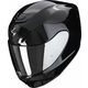 Integralna motociklistička kaciga Scorpion EXO-391 Jednobojna crna sjajna