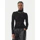 Just Cavalli Bluza 81PAH617 JS569 Črna Slim Fit