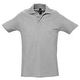 Sols Polo majica za muškarce Spring II Grey Melange veličina S 11362
