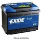 Exide AKUMULATOR 74AH D+ 680A EXCELL EXIDE 278X175X190 - 74AH EB740
