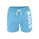 BOSS Kratke kopalne hlače Octopus azur/bela