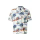 GAP Srajca marine / petrol / temno oranžna / bela