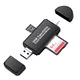 MG Card Reader čitalec pomnilniške kartice USB-C / USB, črna