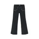 MANGO KIDS Kavbojke črn denim
