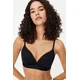 Trendyol Black Micro Rope Strap Coated Underwire Free Knitted Bra