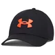 Moška kapa s ščitnikom Under Armour BLITZING LOW STR Black/Venom Red XL/XXL