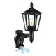 L 15 Senzor. fenjer 60W E27 IP44 crna Steinel