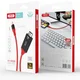 XO Kabl GB006 Lightning ulaz HDMI izlaz 2K/ 1.8M/ crna