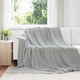 vidaXL Obloge 6 pcs Siva 240 x 270 cm Flis