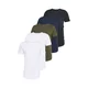 JACK & JONES Majica ENOA, zelena, modra, bela