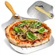shumee STROJ ZA PIZZO PERFORIRAN 30,5 x 35,5 cm IZ INOX JEKLA ZLOŽLJIV ZA PEČICO