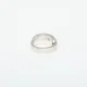 Prstan MM6 Ring Brushed Palladio L