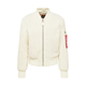 ALPHA INDUSTRIES Prijelazna jakna, crvena / prljavo bijela