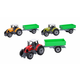 Kovinski traktor s stranico 18 cm