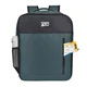 CabinFly Pacemaker Ryanair Backpack 40x30x20 cm Wizzair Vueling Transavia Blue Carry-on Cabin Bag Luggage 24 Liters - Black