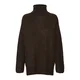 Vero Moda Tall Pulover VMJUPITER temno rjava